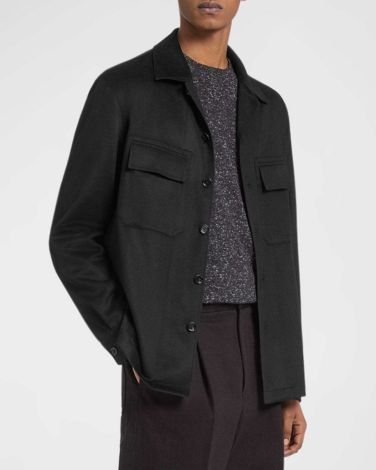 Men's Cashmere Overshirt Product Image