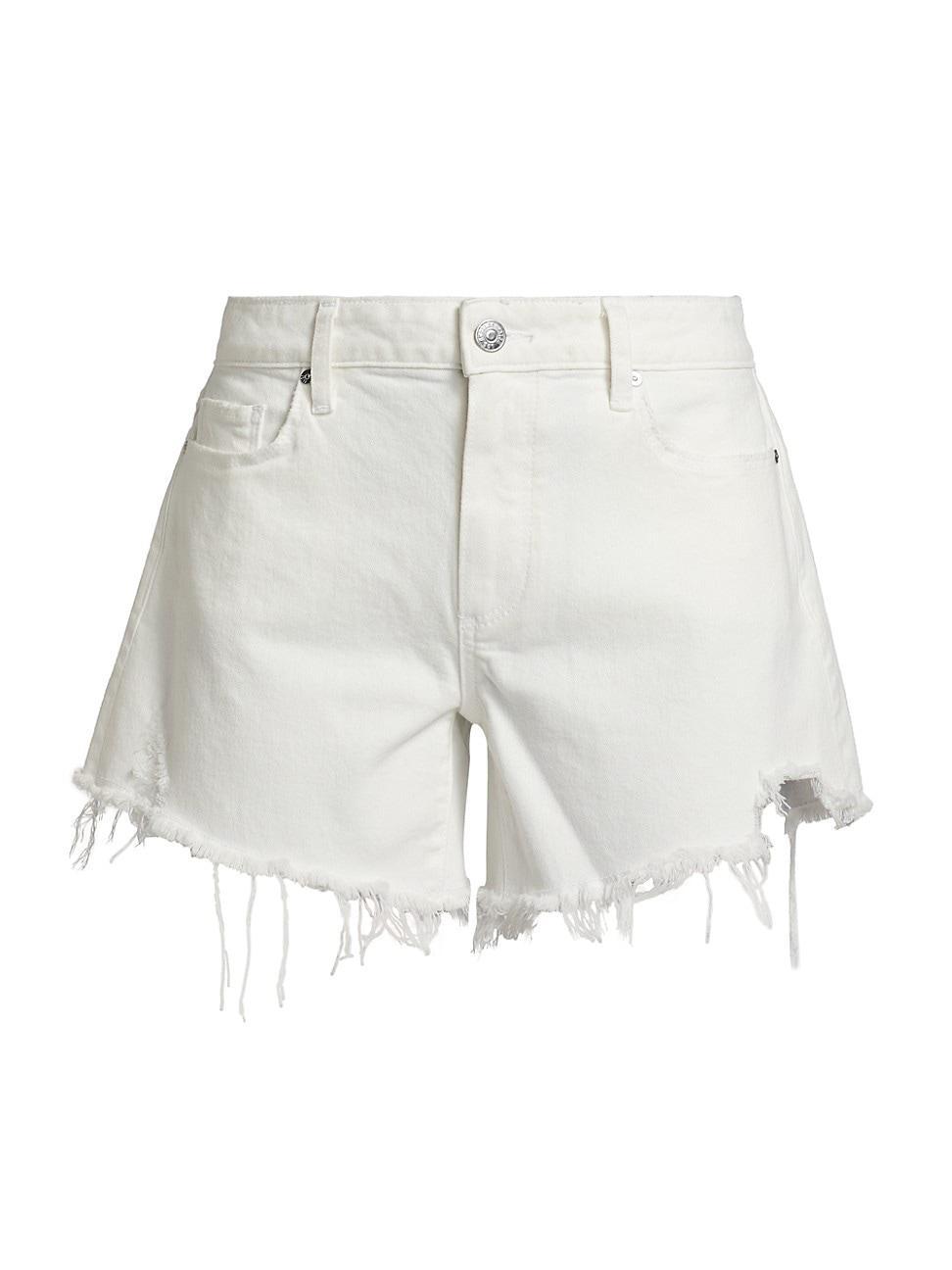 Paige Relaxed Jimmy Jimmy Shorts (Sandbar Distressed/Dune Hem) Women's Shorts Product Image