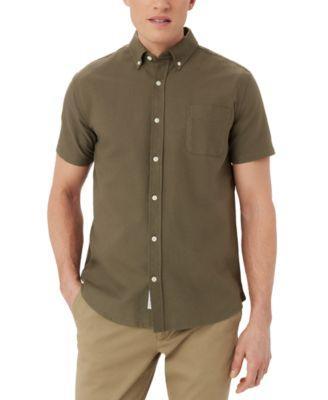 Frank And Oak Mens Jasper Regular-Fit Button-Down Oxford Shirt Product Image