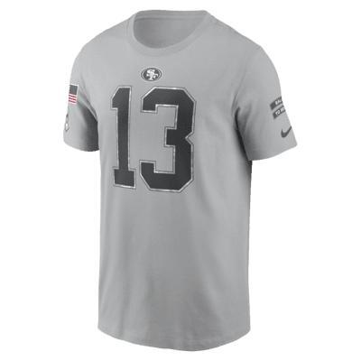 Brock Purdy San Francisco 49ers Salute to Service Nike Mens NFL T-Shirt product image