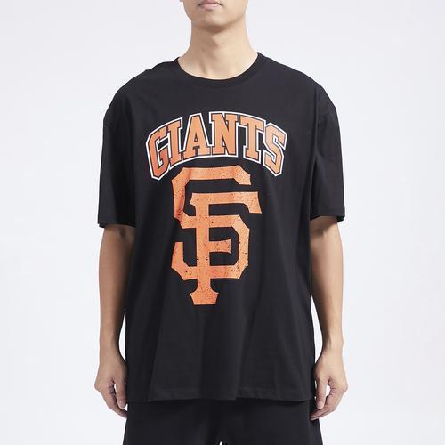 Pro Standard Mens Pro Standard San Francisco Giants GTP SJ T-Shirt - Mens Orange/Black Product Image