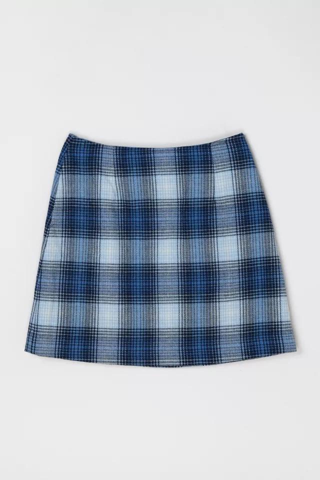 Vintage Y2k Plaid Mini Skirt Product Image