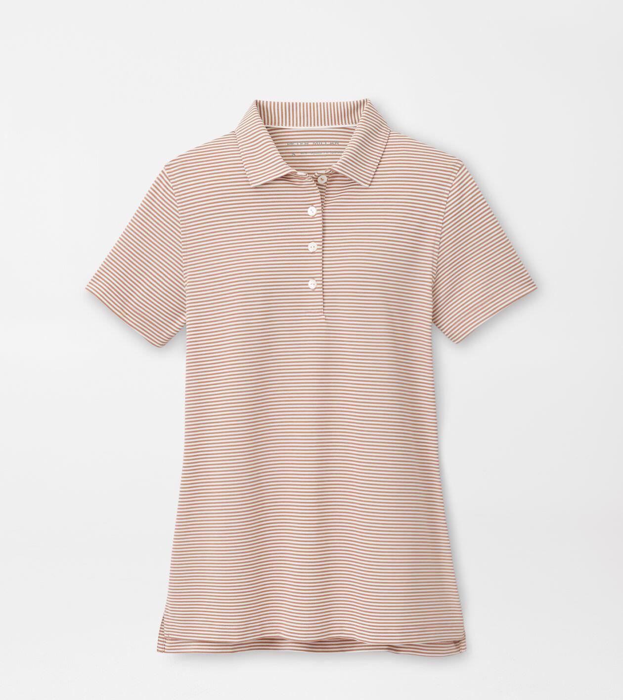 Vista Stripe Sport Mesh Short Sleeve Button Polo product image