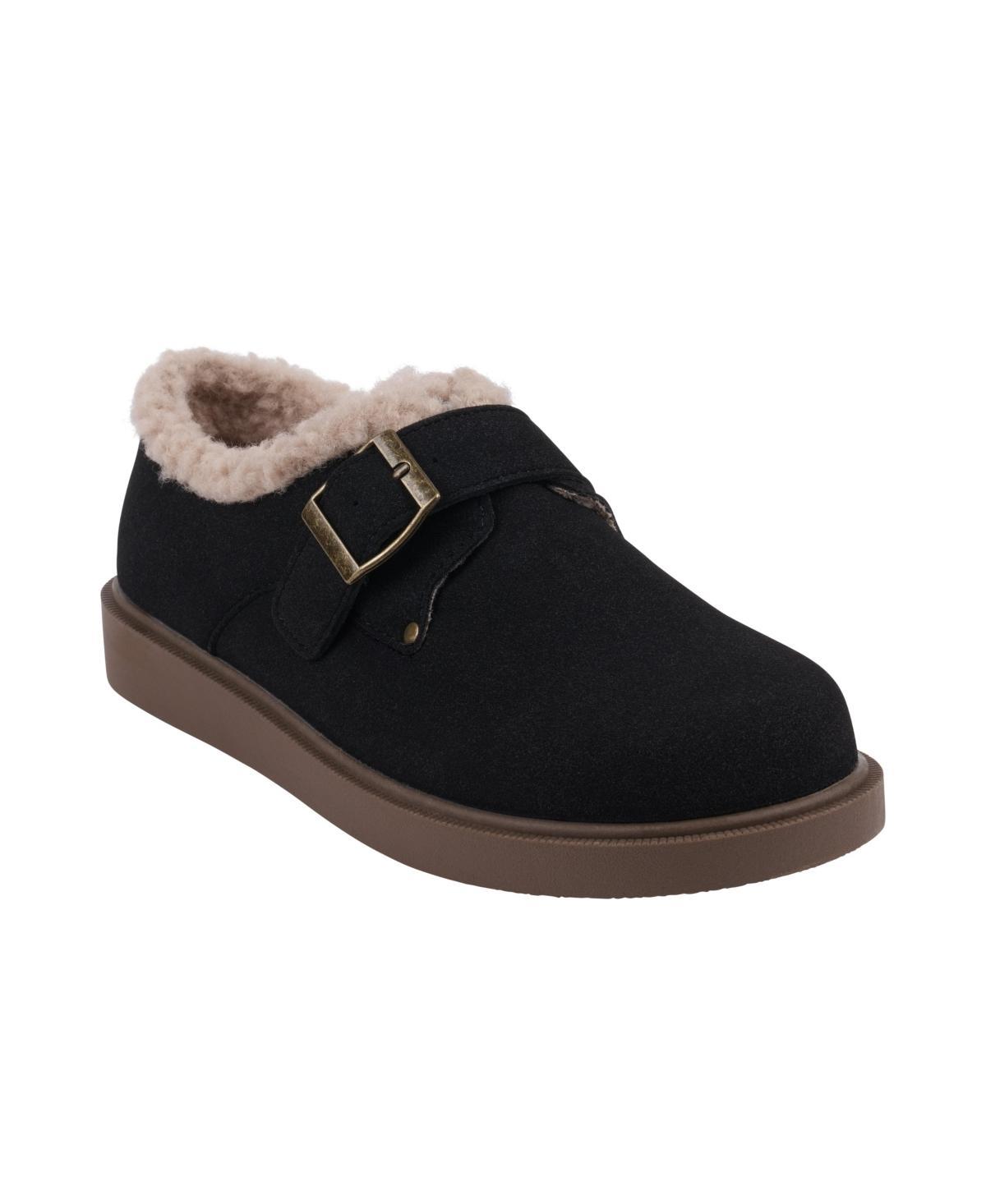 Gc Shoes Womens Ezra Shearling Buckle Clogs Product Image