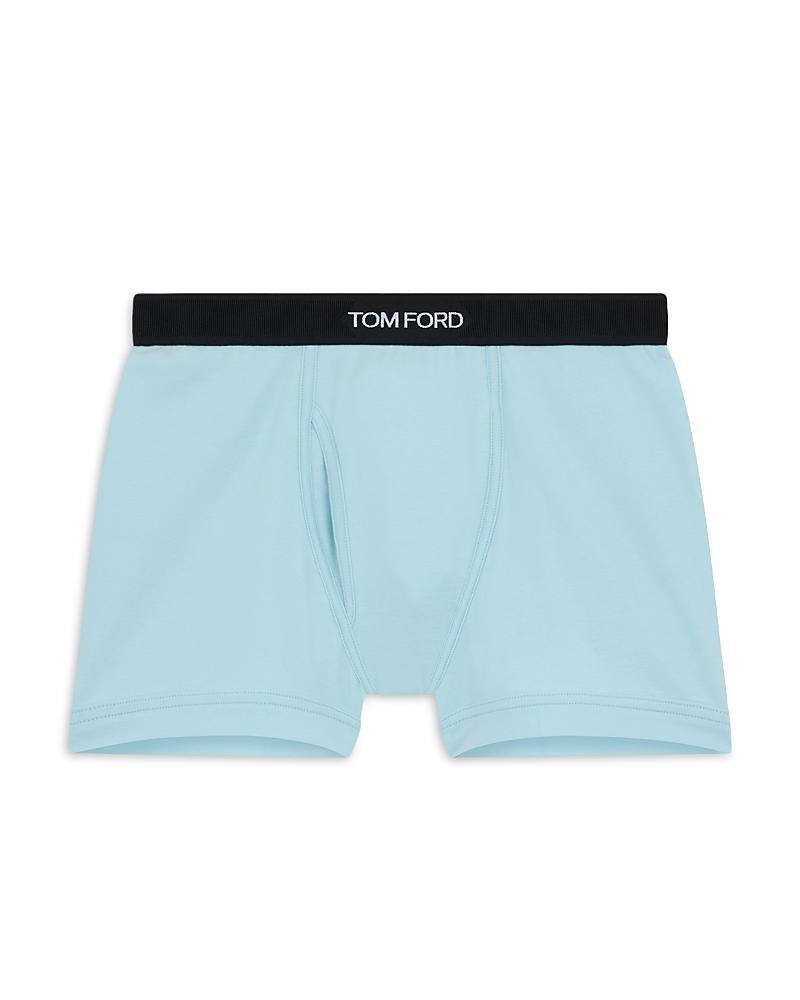 Mens Stretch-Cotton Logo Boxer Briefs Product Image