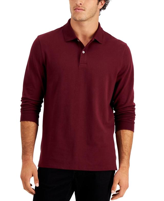 Club Room Mens Solid Stretch Polo, Created for Macys Product Image