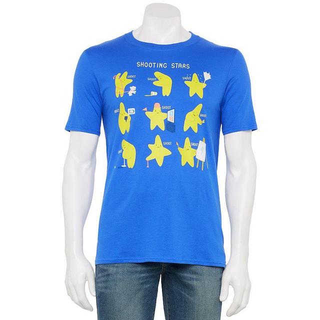 Mens Shooting Stars Graphic Tee Product Image