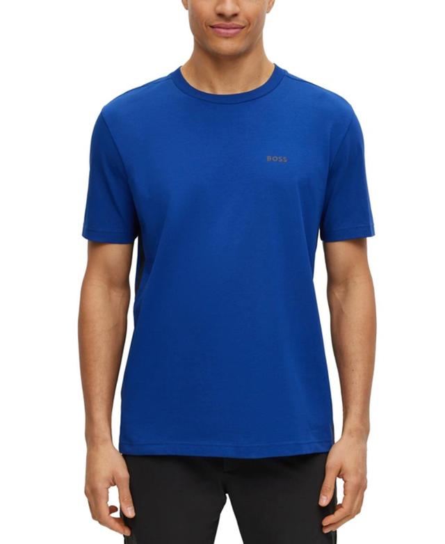 HUGO BOSS Mix & Match T-shirt In Blue Product Image