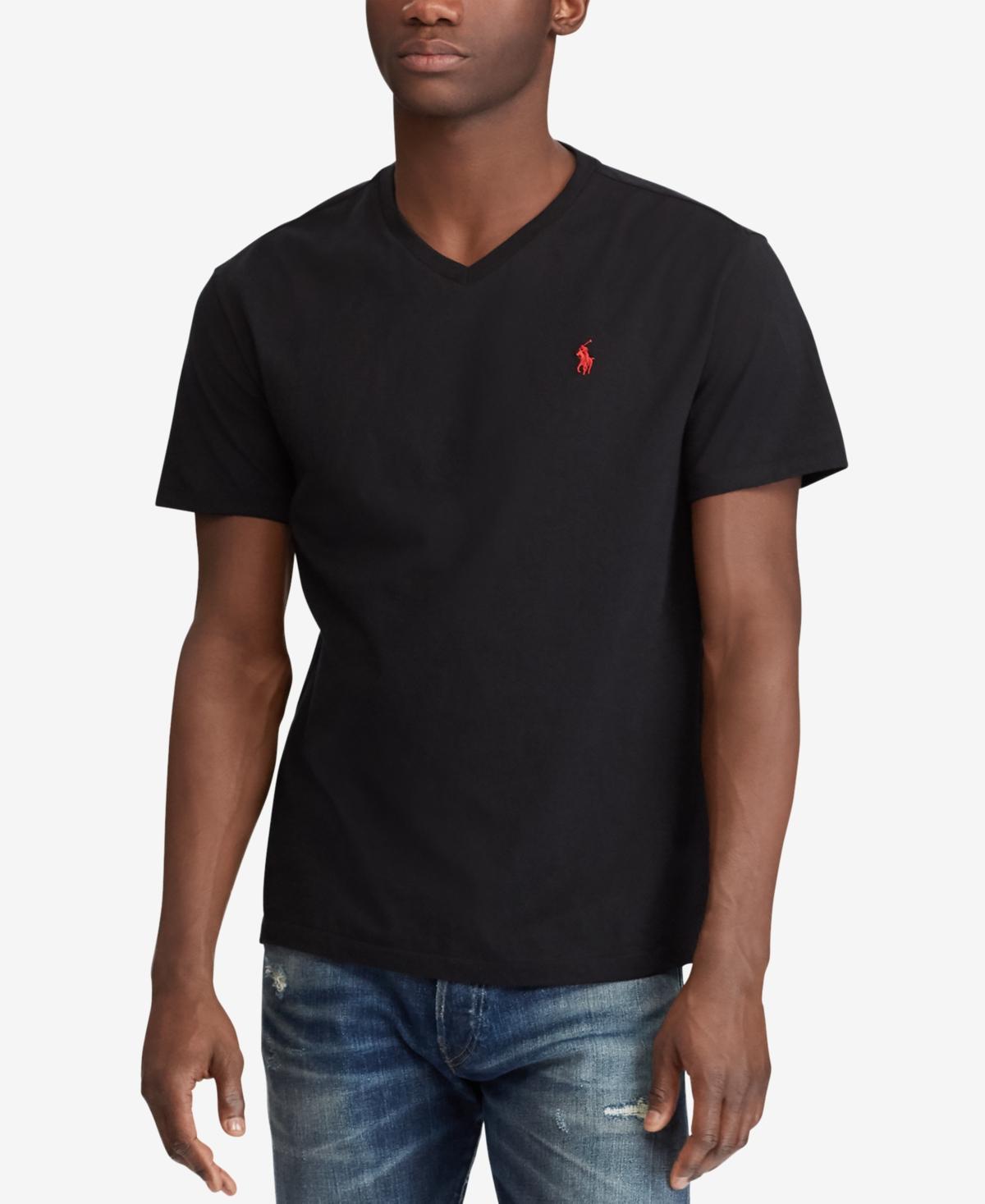 Polo Ralph Lauren Classic Fit Short Sleeve V-Neck T Product Image