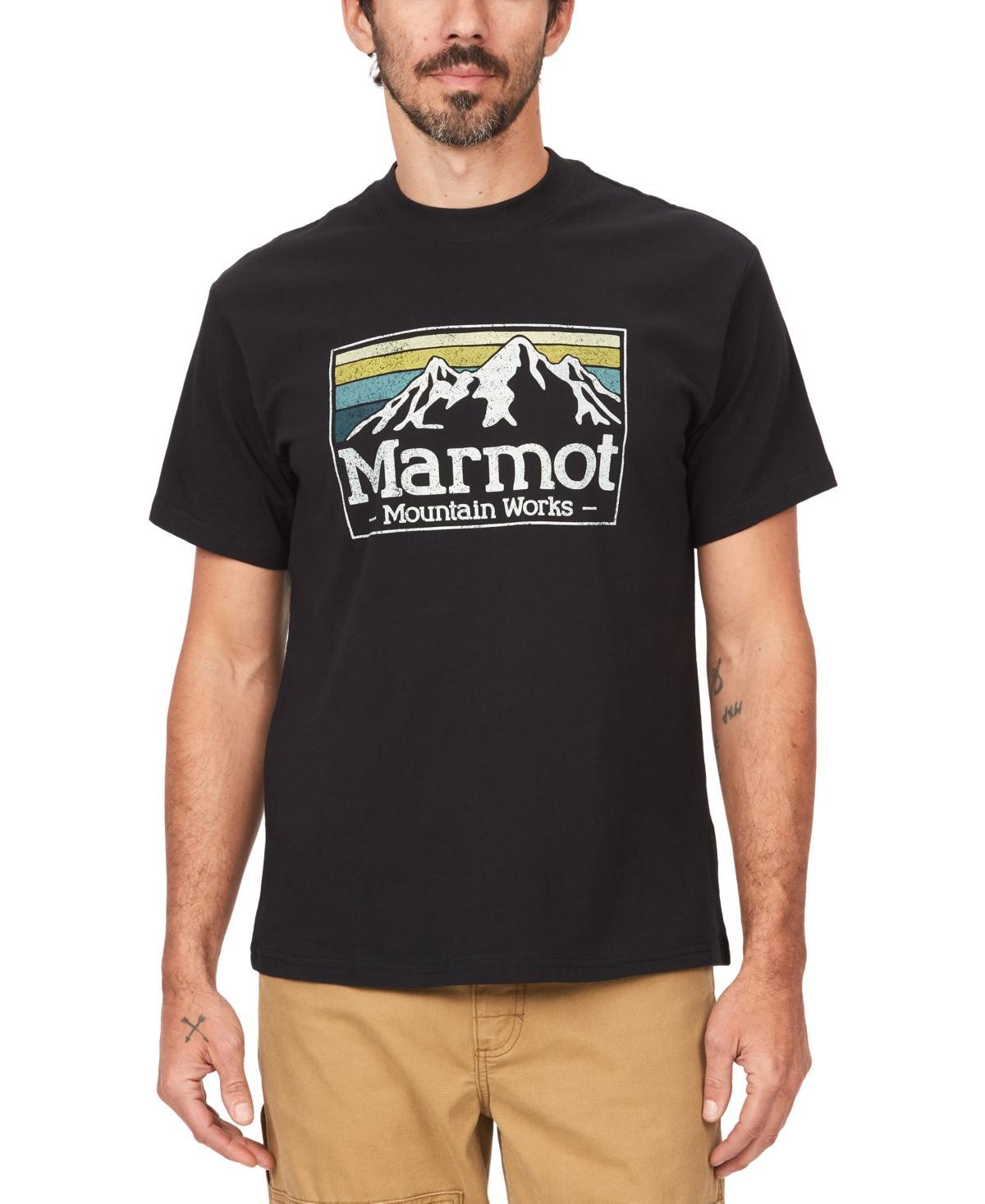 Marmot Men's MMW Gradient SS Tee Arctic Navy Product Image