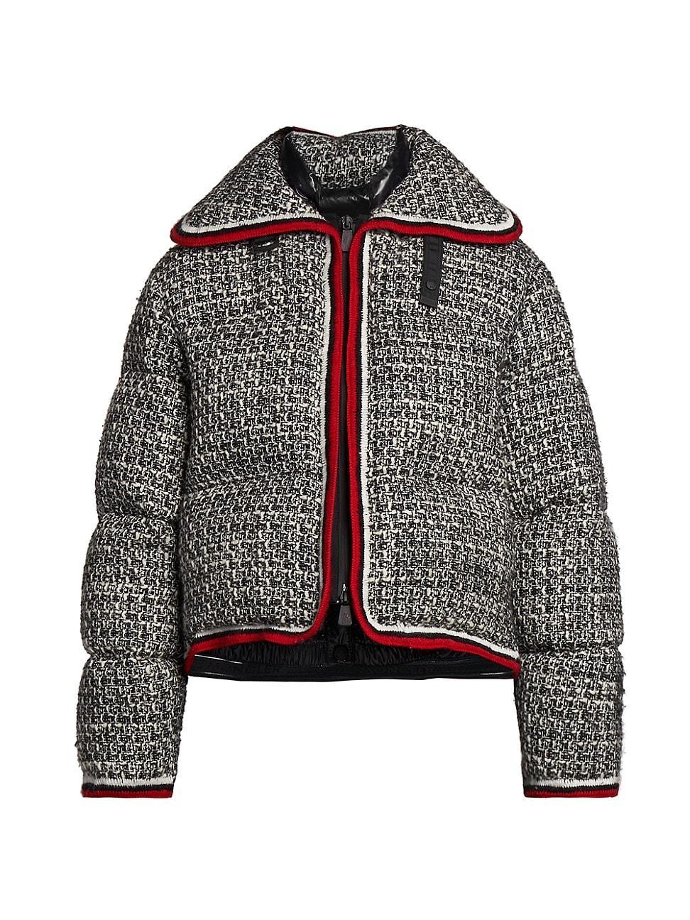 Womens Apres Ski Eterlou Tweed Down Bomber Jacket Product Image