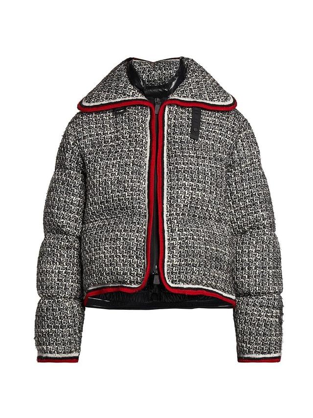 Womens Apres Ski Eterlou Tweed Down Bomber Jacket Product Image