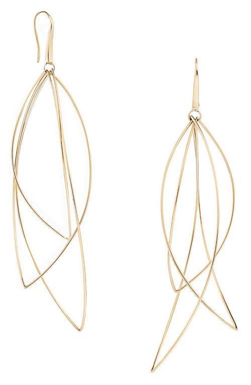 Lana Marquise Wire Drop Earrings Product Image