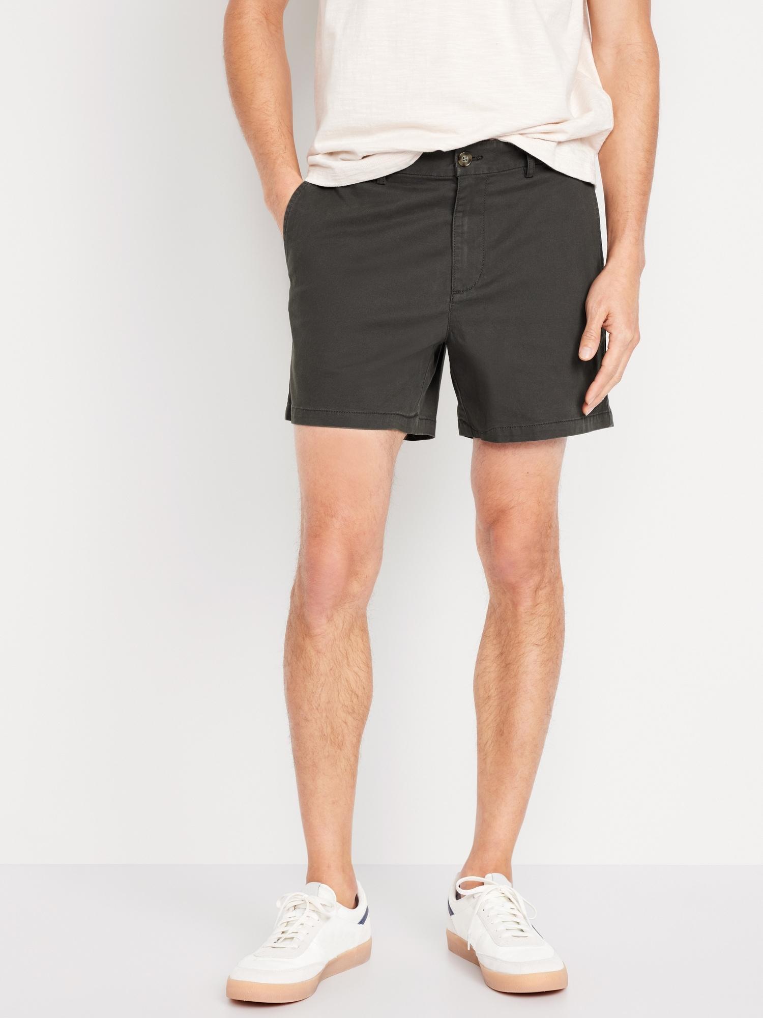 Slim Built-In Flex Rotation Chino Shorts for Men -- 5-inch inseam Product Image