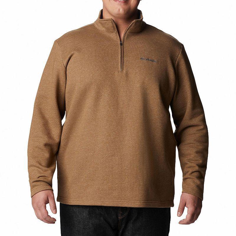 Big & Tall Columbia Great Hart Mountain Half-Zip Pullover, Mens Product Image