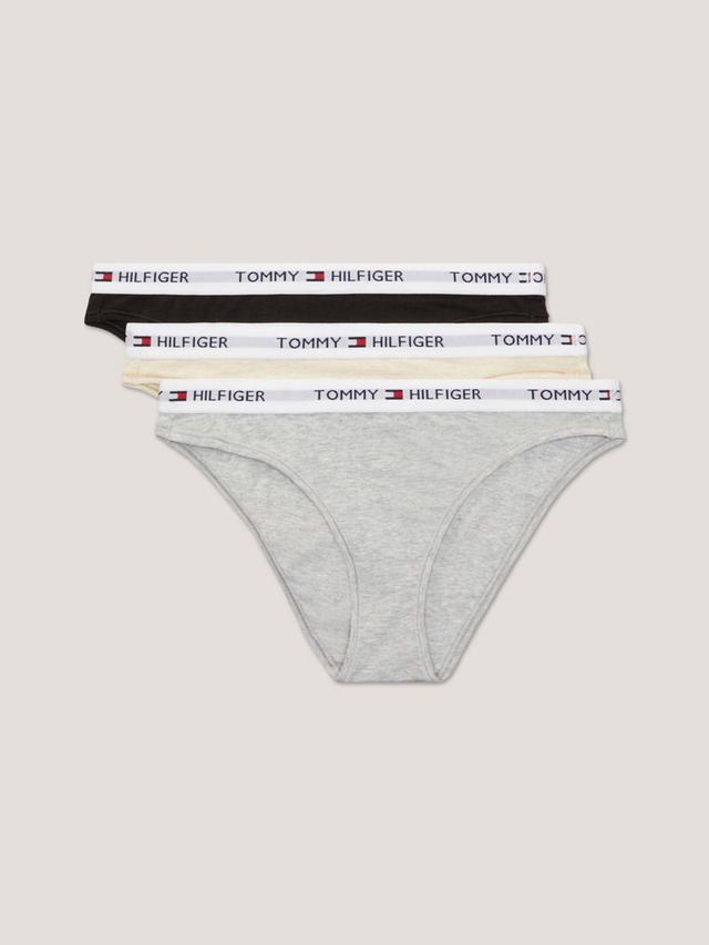 Tommy Hilfiger Women's Logo Bikini Brief 3-Pack Product Image