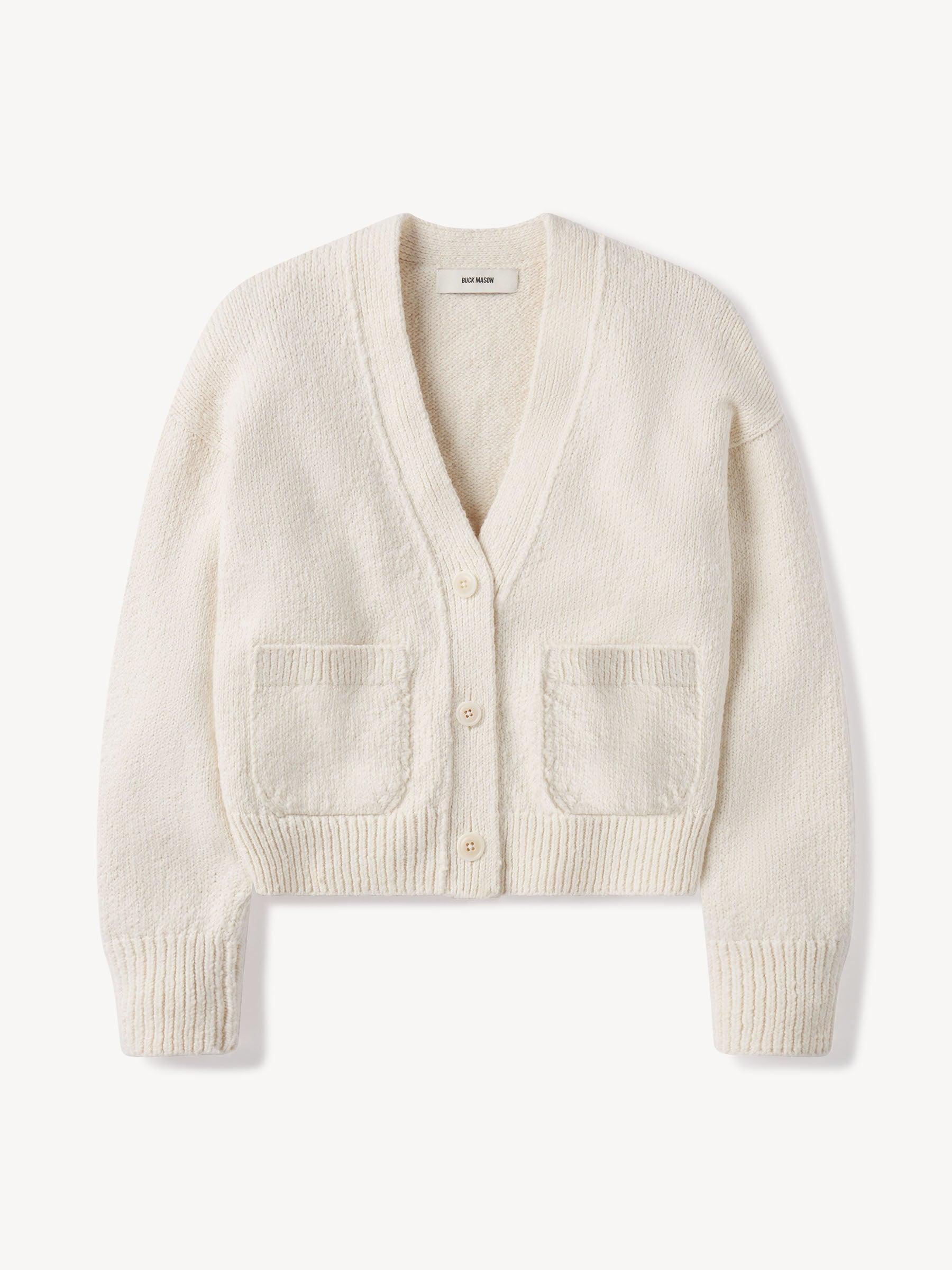 Natural Soft Spun Boxy Cardigan Product Image