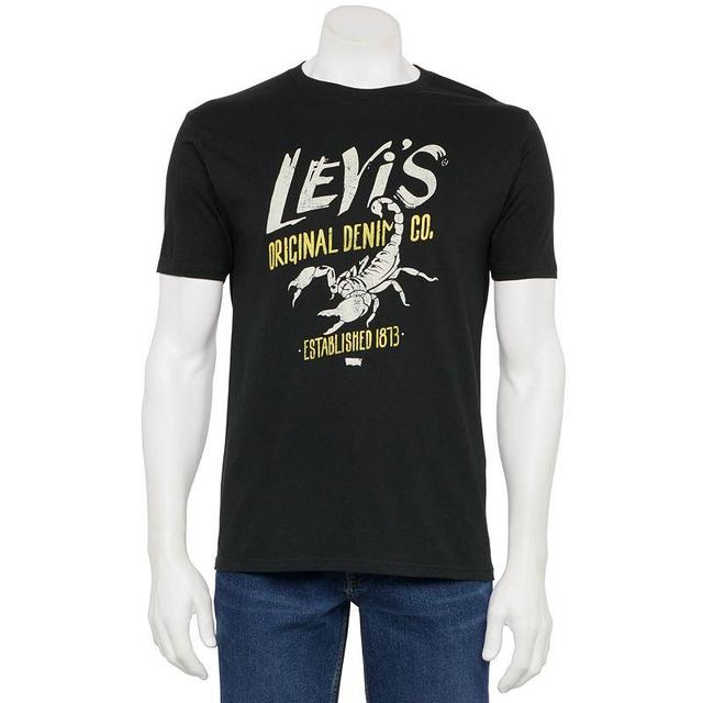 Mens Levis Relaxed-Fit Short-Sleeve Graphic Tee Product Image