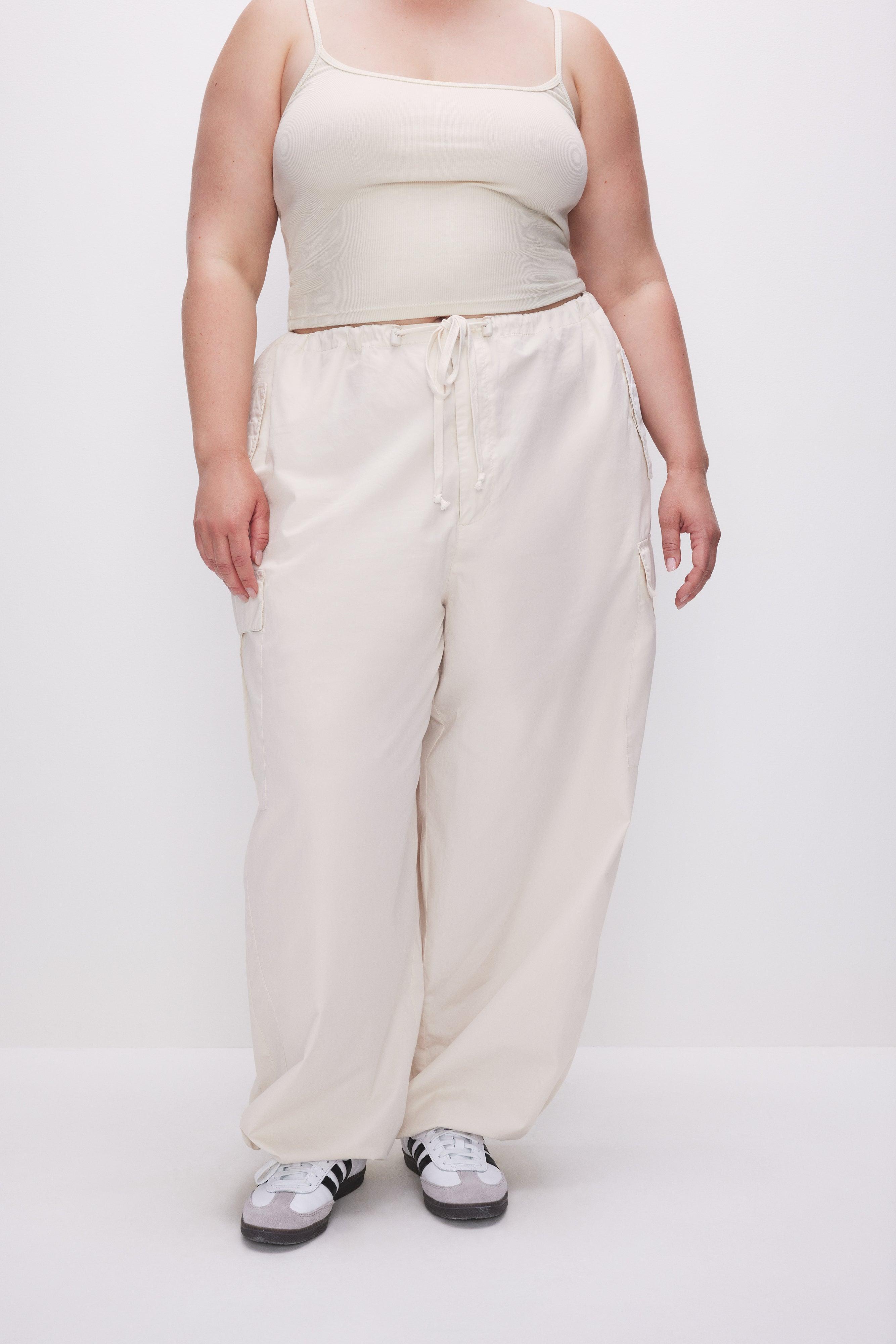 PARACHUTE PANTS | CLOUD WHITE 001 Product Image