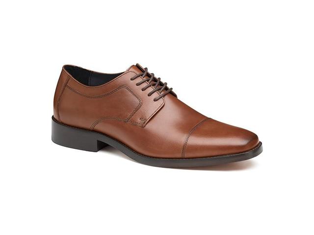 Johnston & Murphy Novick Cap Toe Men's Lace Up Wing Tip Shoes Product Image