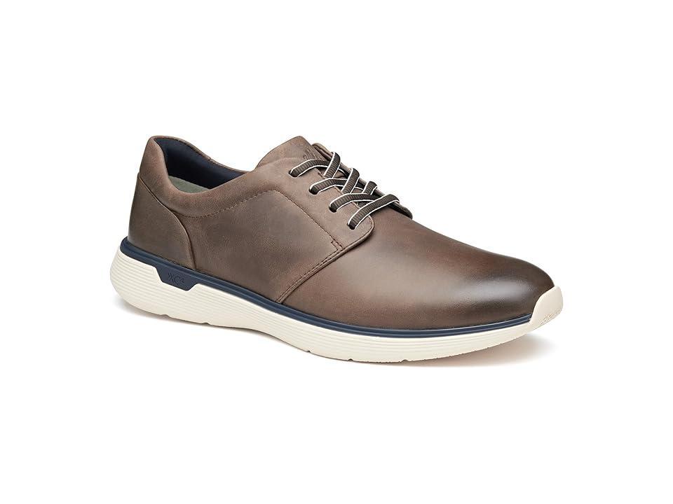 Johnston & Murphy Xc4 Prentiss 2 Plain Toe (Stone Oiled Full Grain) Men's Shoes Product Image