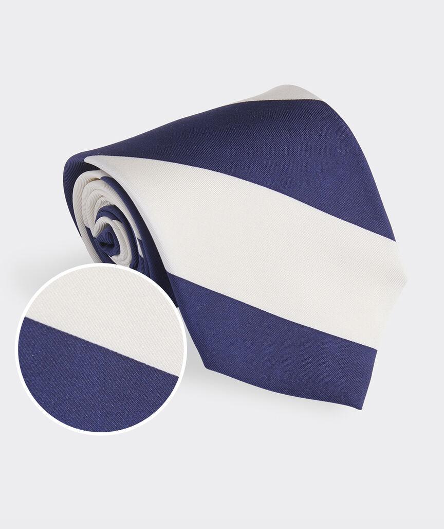 Captain Stripe Silk Tie Product Image