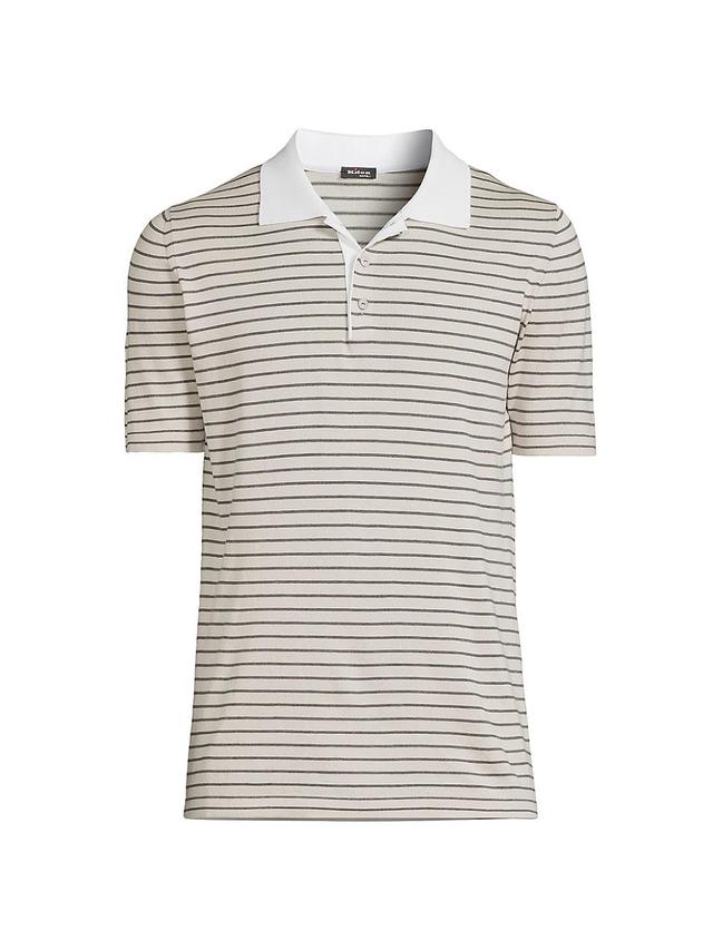 Mens Cotton Polo Shirt Product Image