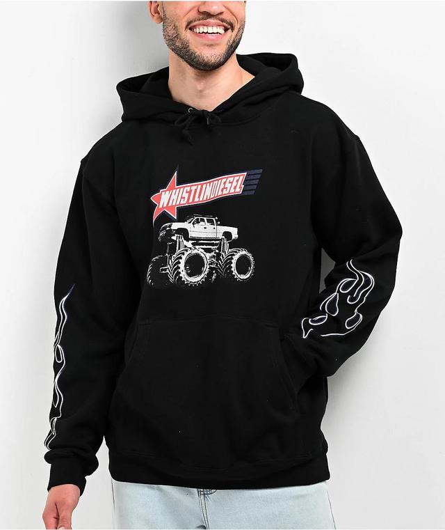 WhistlinDiesel Monstermax Black Hoodie Product Image