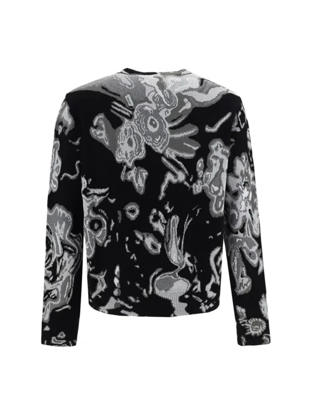 Long Sleeve Top In Black Silver Product Image