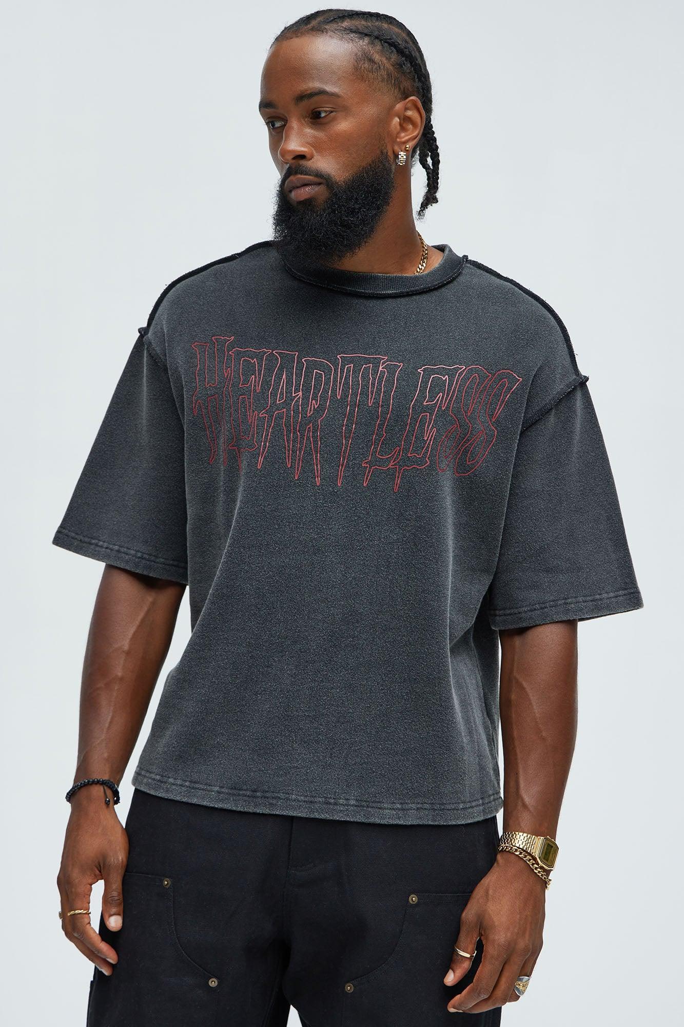 Tyson Heartless Short Sleeve Tee - Black Wash Product Image