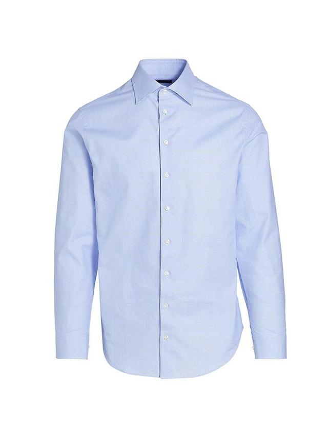 Mens Micro Print Dress Shirt Product Image