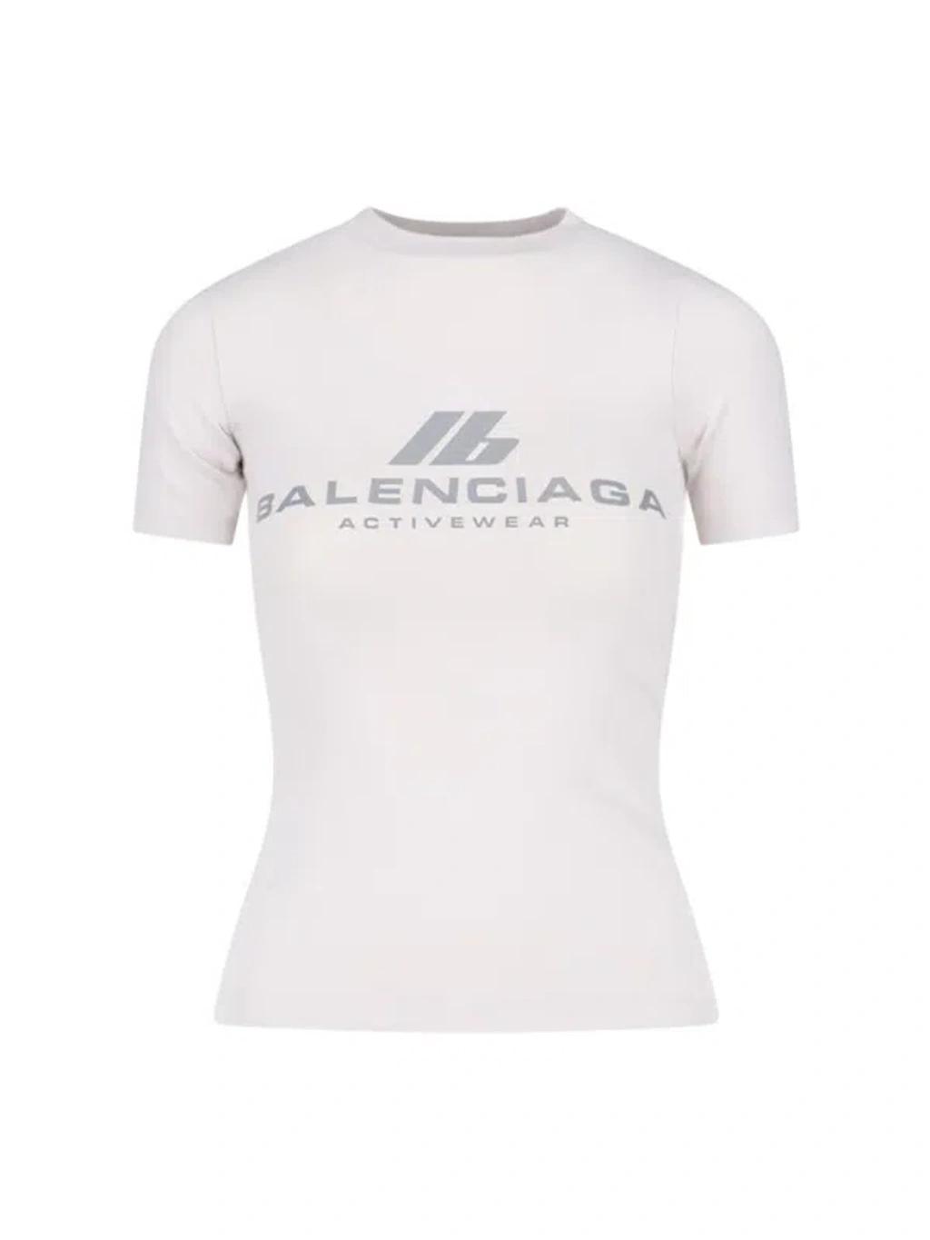 BALENCIAGA T-shirts And Polos In White Product Image