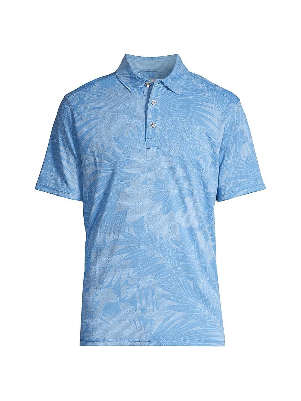 Mens Santiago Paradise Graphic Polo Shirt Product Image