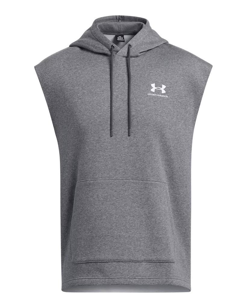 Men's UA Icon Fleece Sleeveless Hoodie Product Image