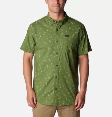 Columbia Men's Rapid Rivers Printed Short Sleeve Shirt- Product Image