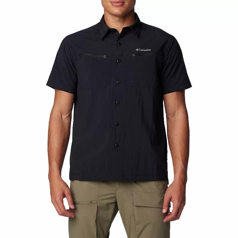 Mens Columbia UPF 50 Mountaindale Short Sleeve Button-Down Shirt Product Image