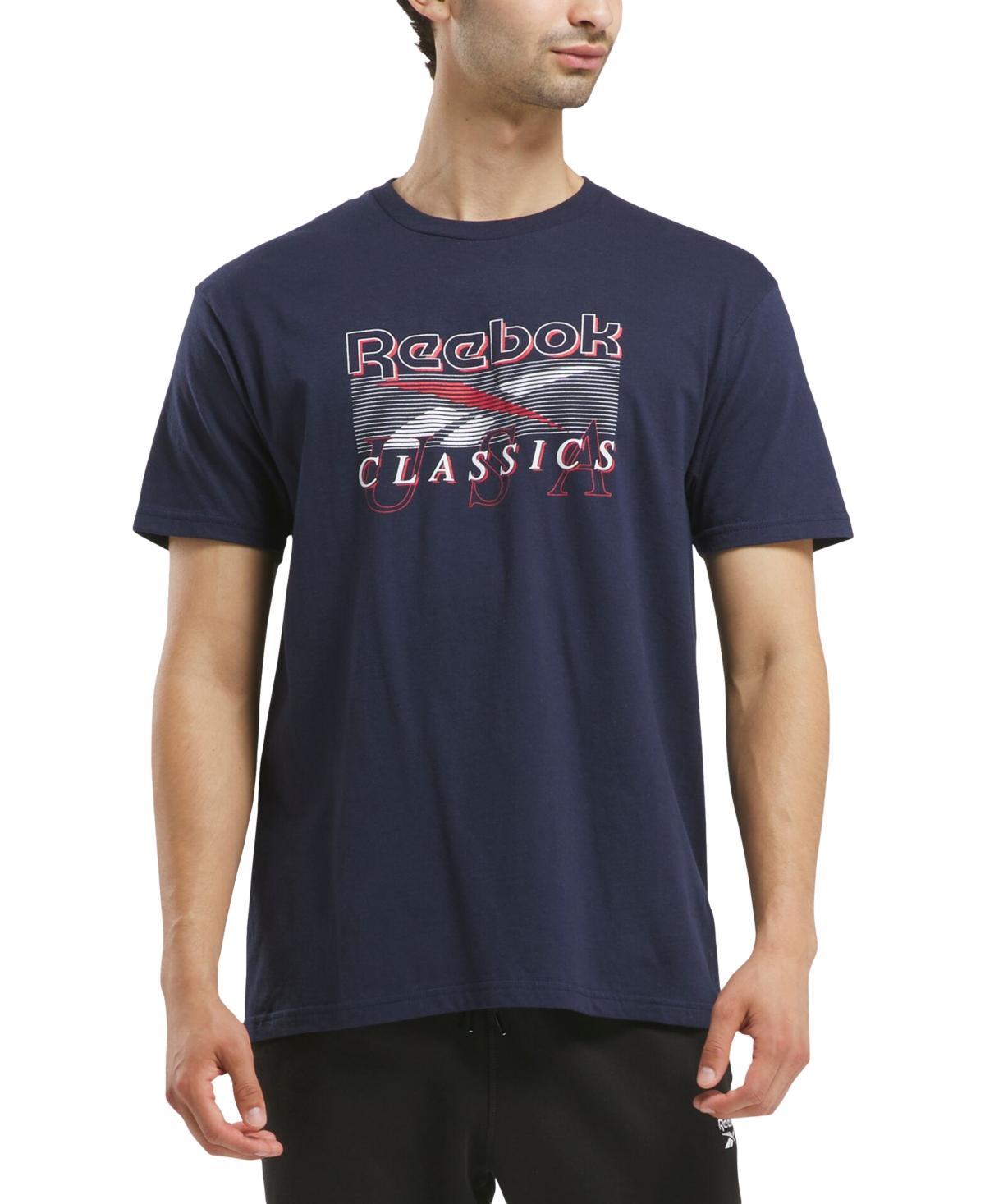 Reebok Mens Classics Usa Graphic Regular-Fit T-Shirt Product Image