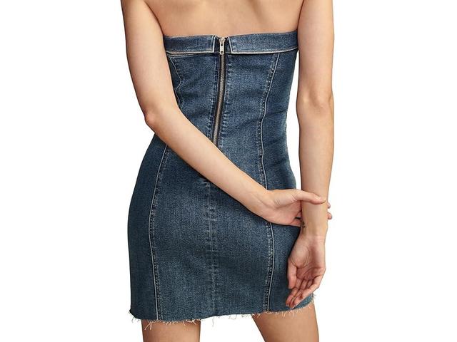 Lucky Brand Denim Corset Dress (Kia) Women's Dress Product Image