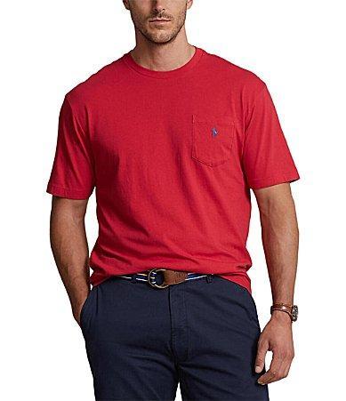 Polo Ralph Lauren Big  Tall Classic-Fit Pocket Crewneck Tee Product Image