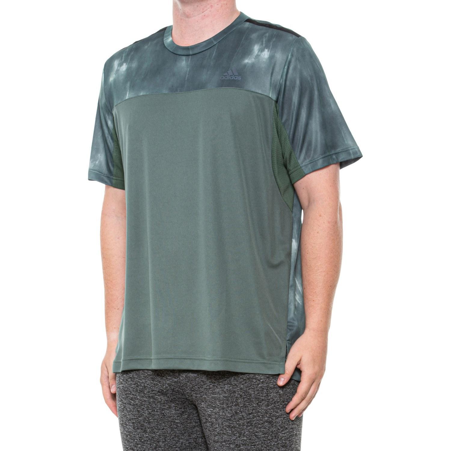 adidas AEROREADY Workout Chalk Print T-Shirt - Short Sleeve Product Image