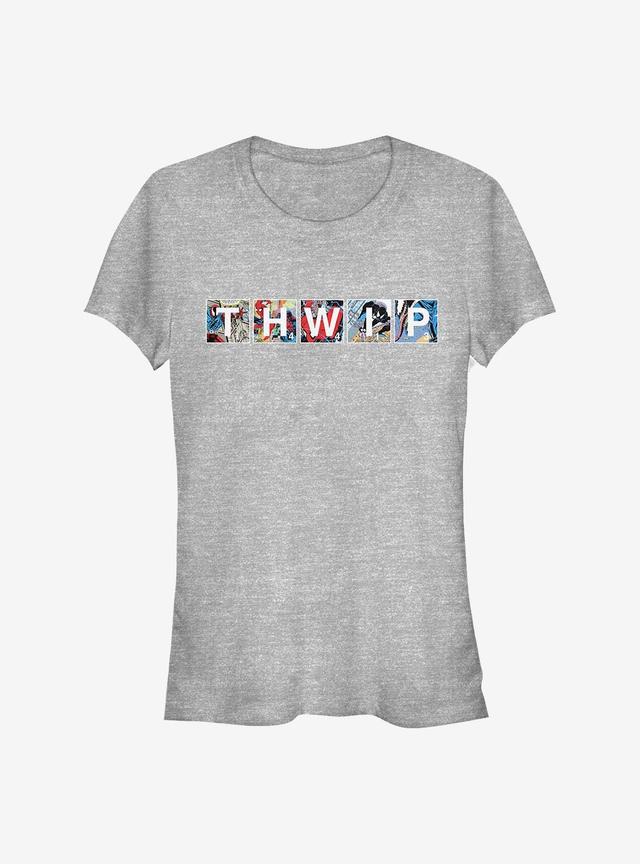 Marvel Spider-Man Comic THWIP Girls T-Shirt Product Image