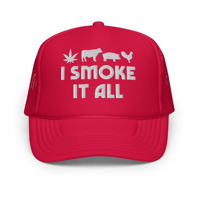 I Smoke It All - Classic Foam Trucker Hat Product Image