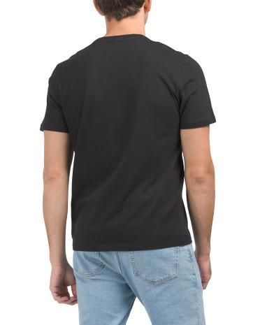 Short Sleeve Crew Neck Lux T-Shirt for Men Product Image