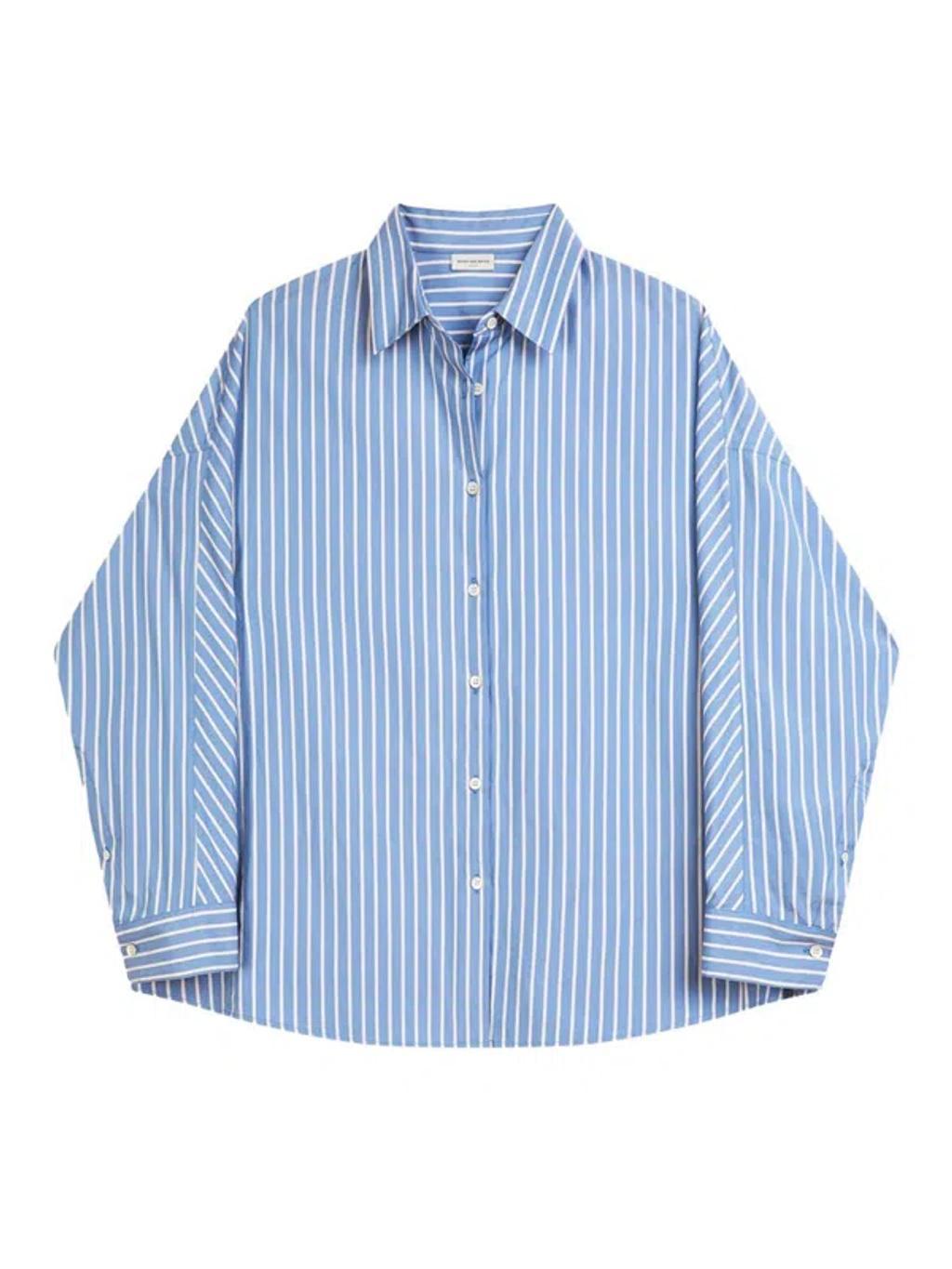 00760-casio 8067 W.w.shirt Clothing In Blue Product Image