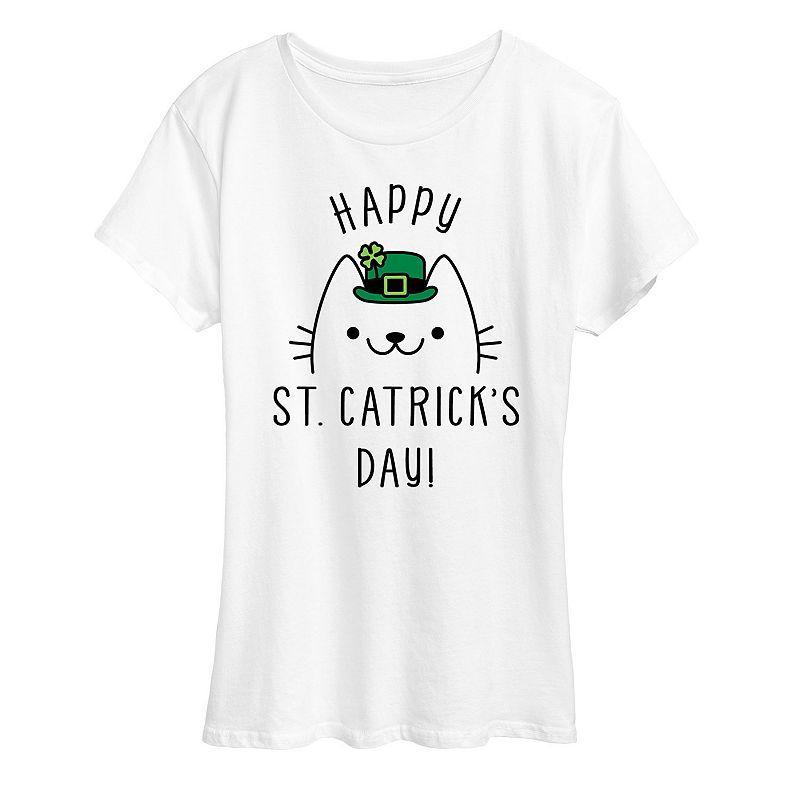 Womens Happy St. Catricks Day Graphic Tee, Girls Product Image