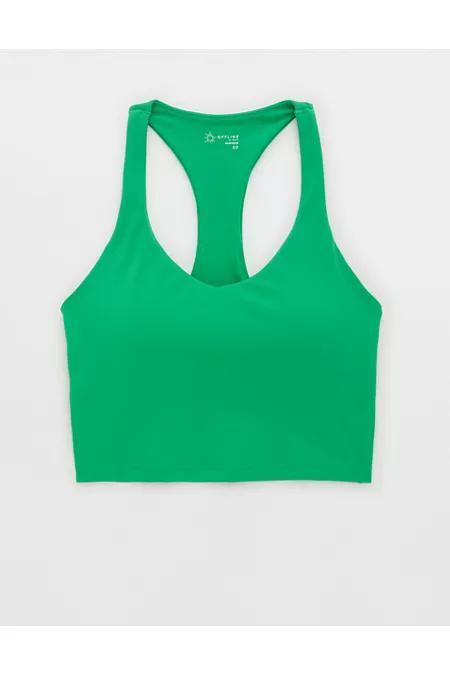 OFFLINE By Aerie Real Me Low Key Racerback Sports Bra Womens Product Image