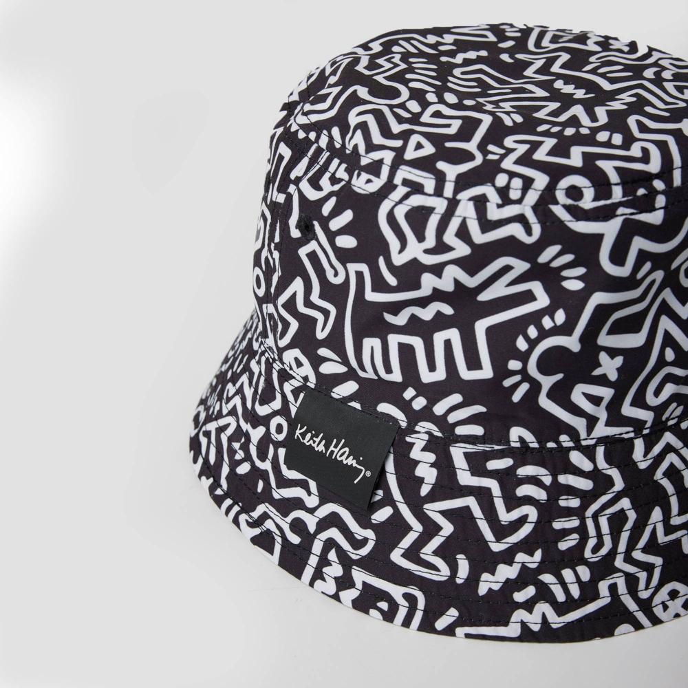 Mens Keith Haring Polyester Reversible Bucket Hat Product Image