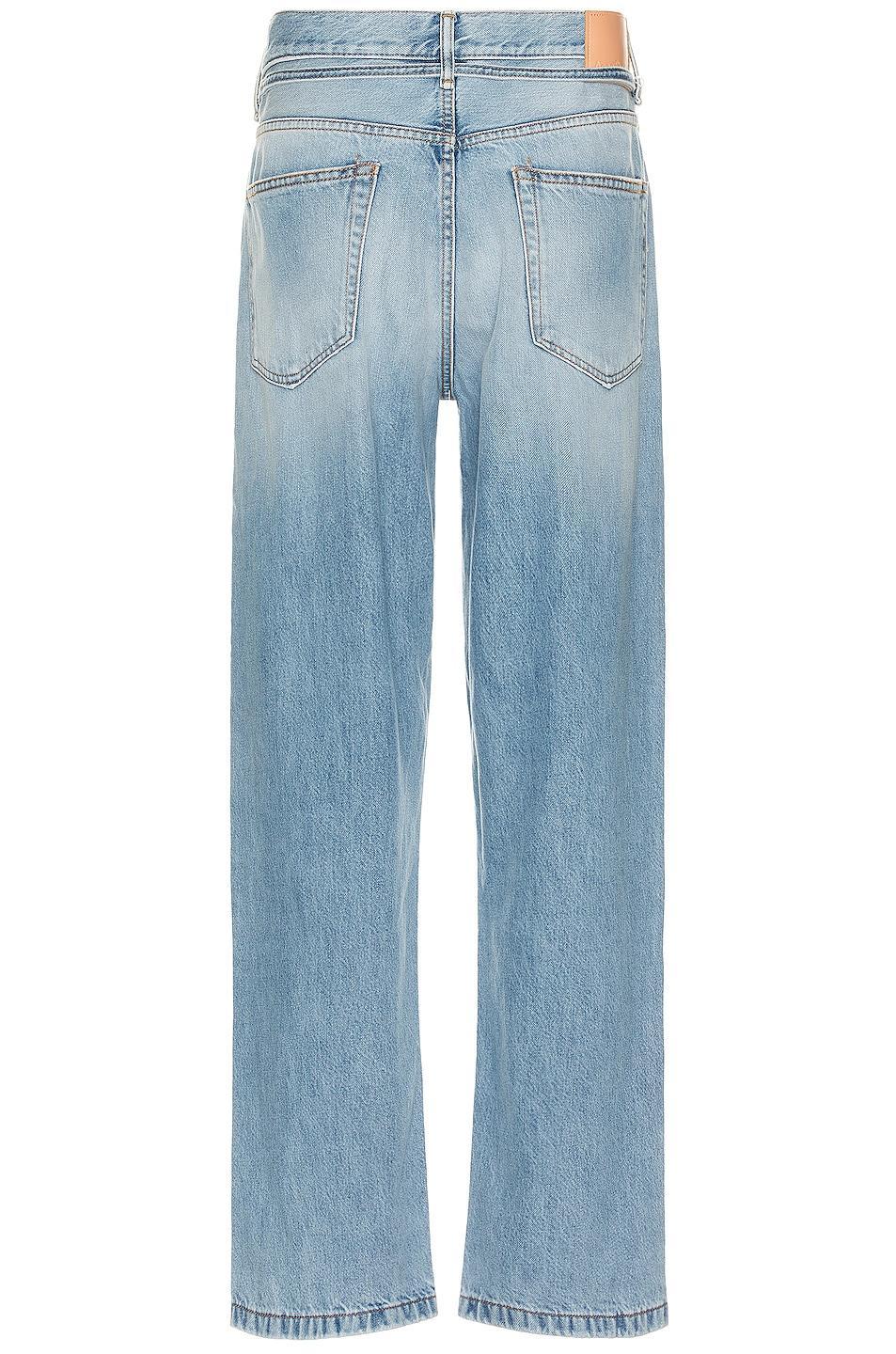 Acne Studios 1991 Toj Vintage Straight Denim Jean In Light Blue in Light Blue - Denim-Light. Size 33 (also in 31). Product Image