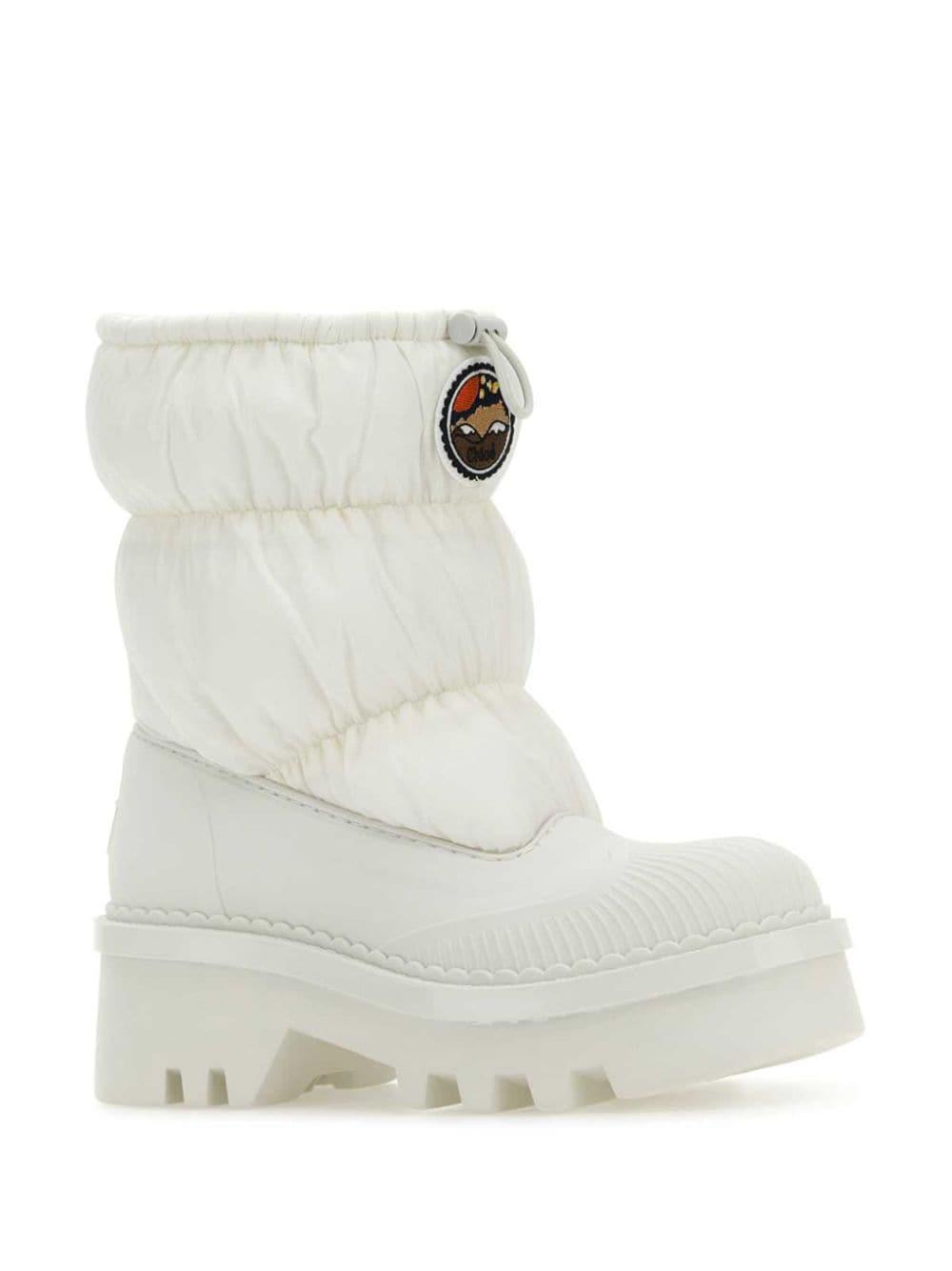 Raina Boots In White Product Image