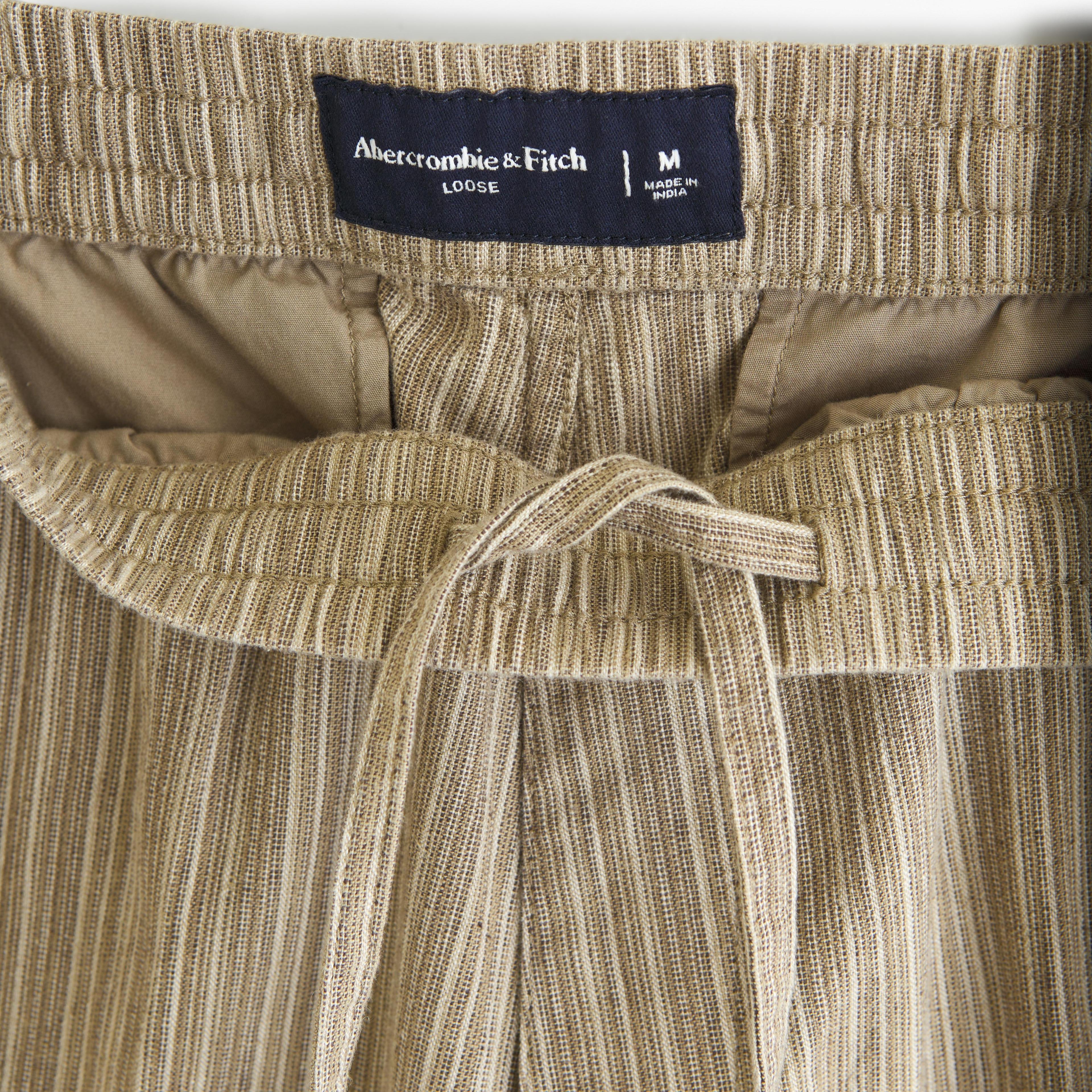 Linen-Blend Pull-On Pant Product Image